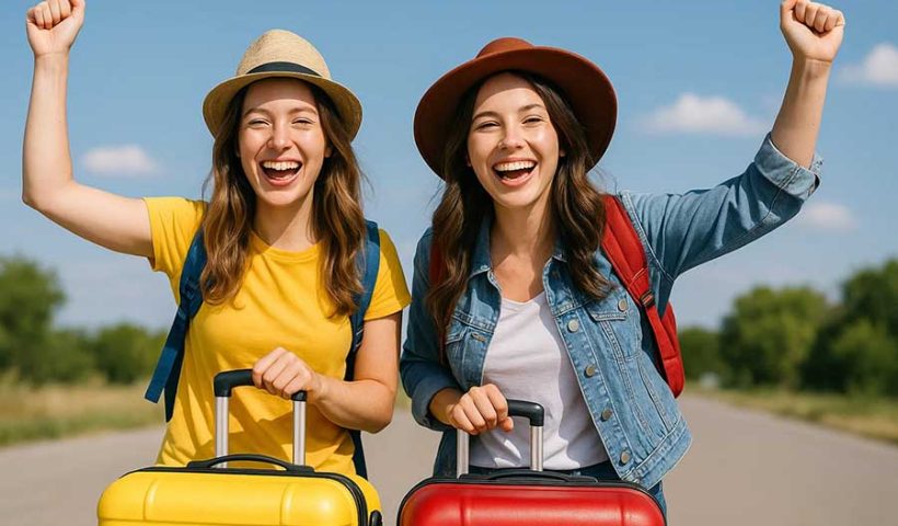 Les astuces pour une valise bien préparée et des vacances réussies pour les filles.