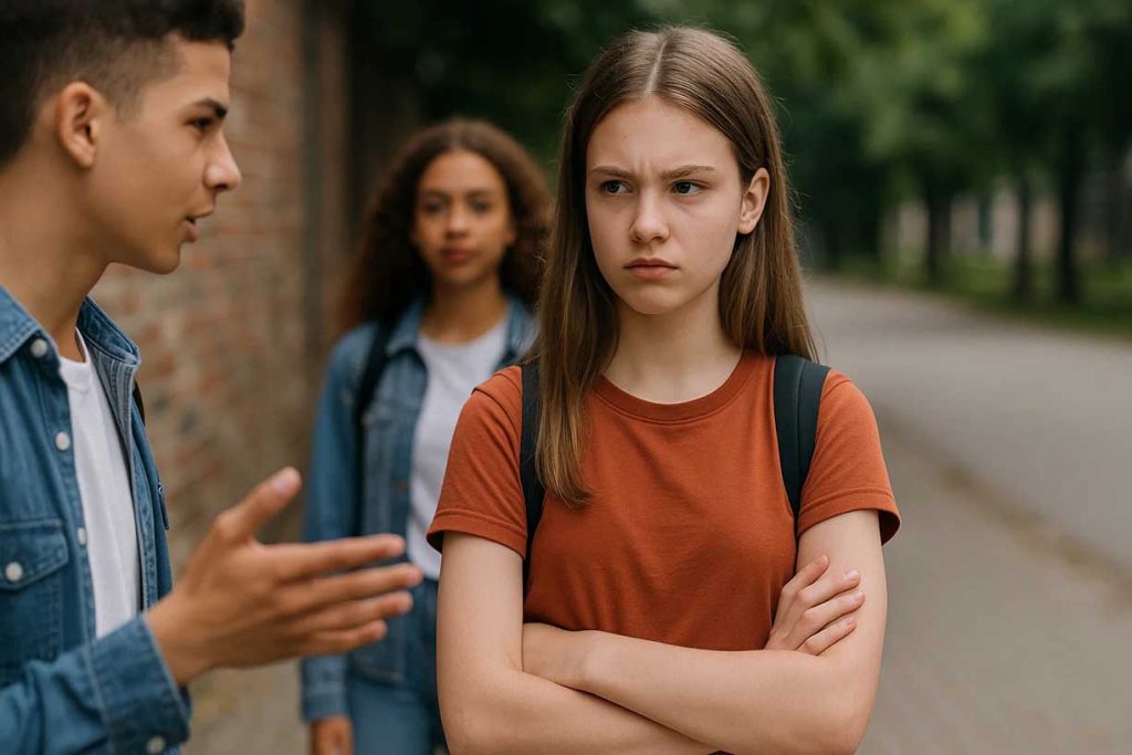 "Les garçons n’aiment pas les filles comme ça" : une menace déguisée