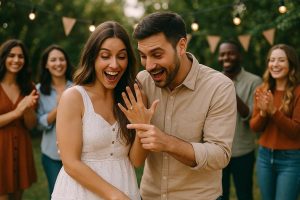 Célébration de fiançailles