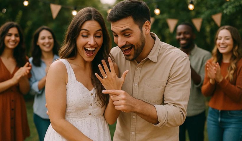 Célébration de fiançailles